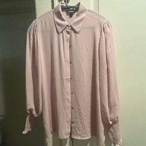 Express long sleeves pink oversized